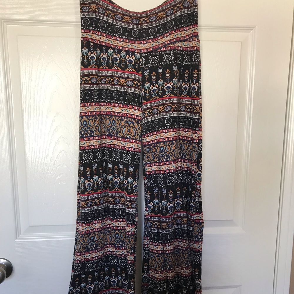 Patterned Palazzo Pants
